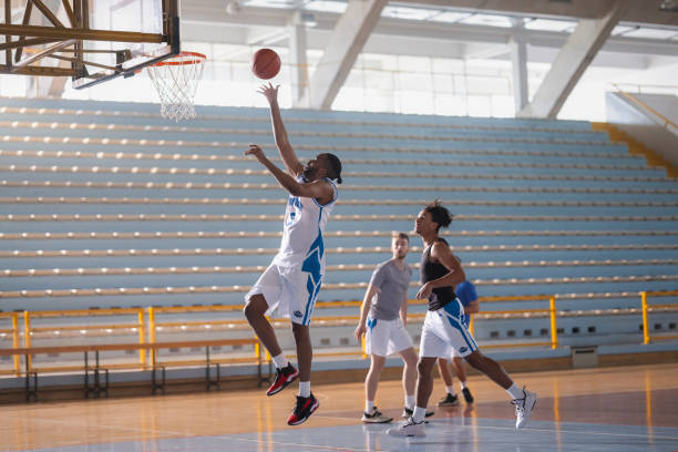 Indoor basketball courts