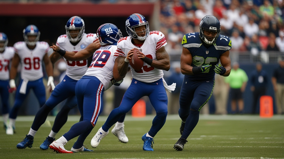 New York Giants vs Seahawks Match Player Stats