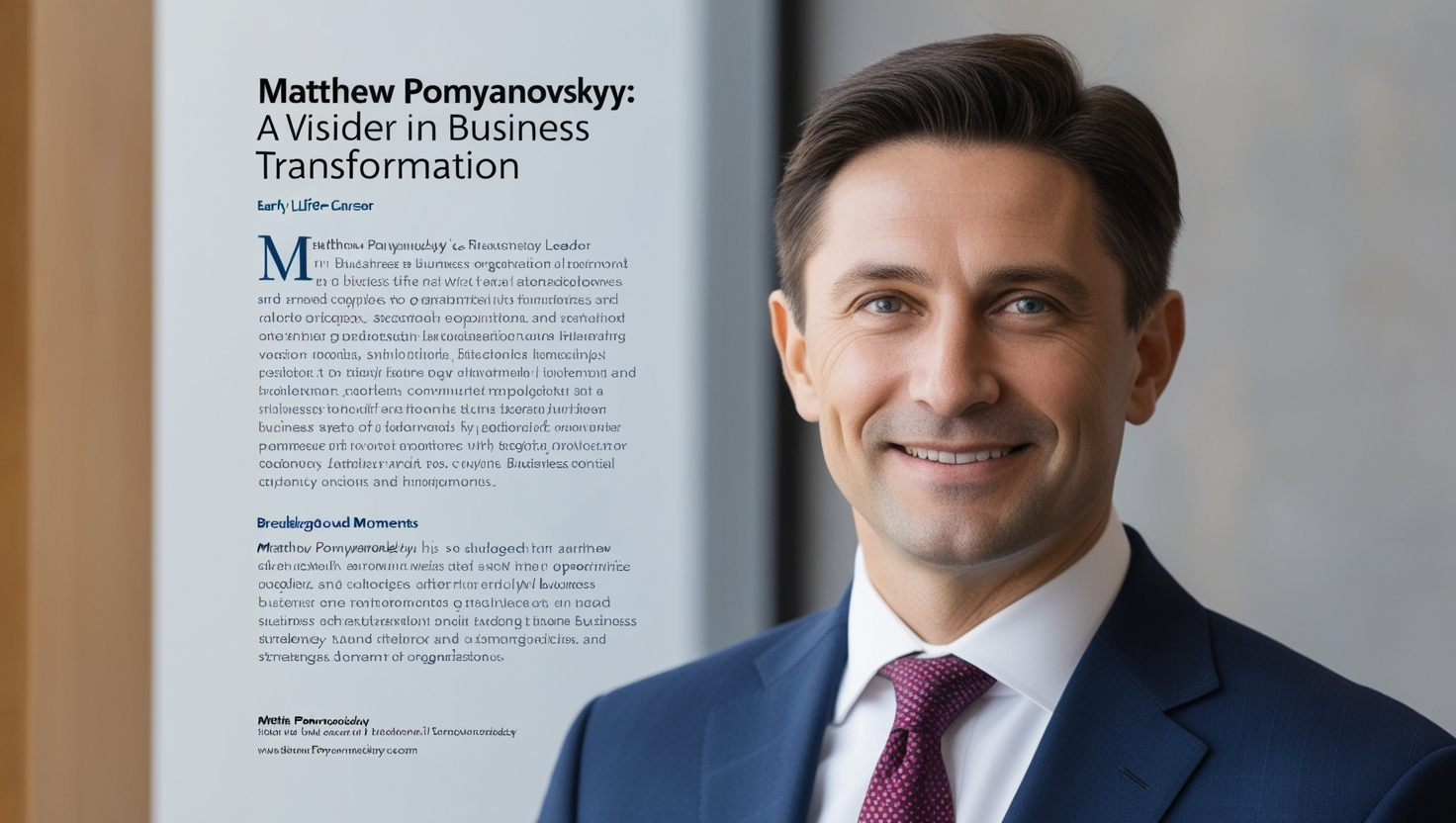 Matthew Pomyanovskyy